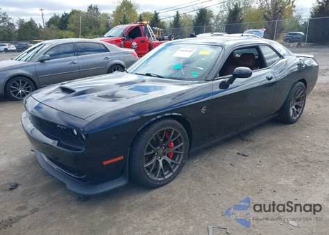 2016 Dodge Challenger Srt Hellcat из США, поврежденный, VIN 2C3CDZC9XGH236133
